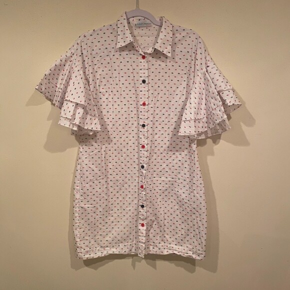 Alex Morgan Embroidered Shirt Dress - Picture 2 of 7